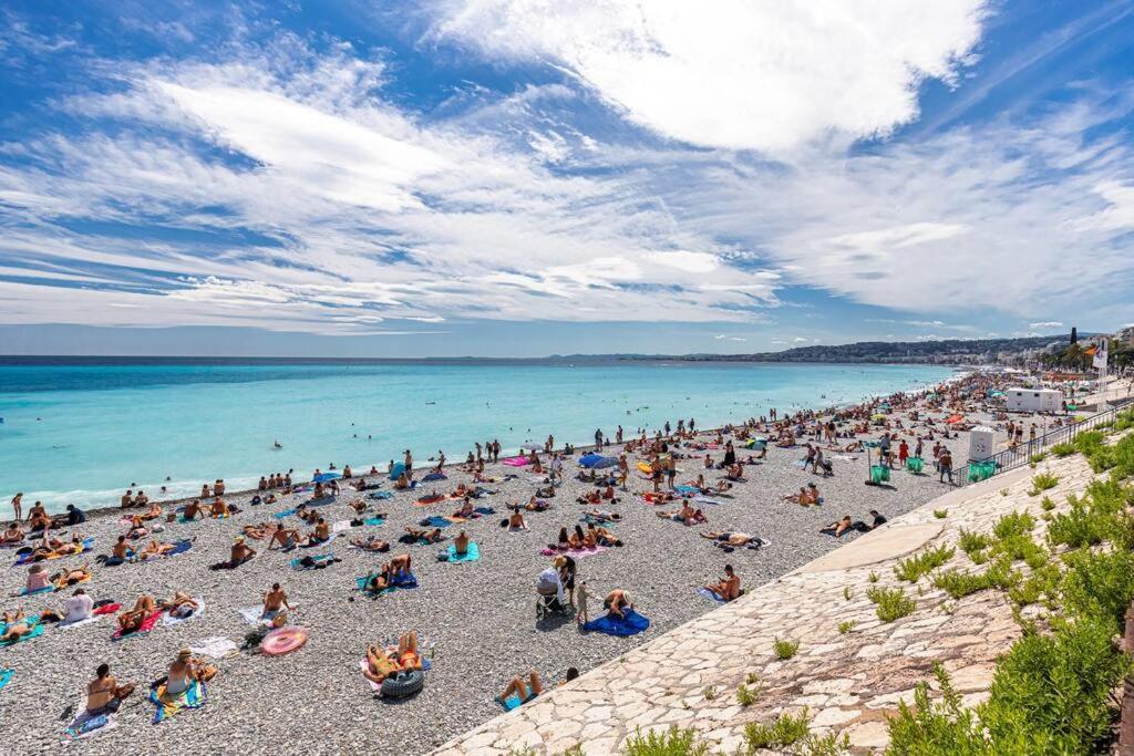 Ponchette - Independent House Promenade Des Anglais Nice Bagian luar foto