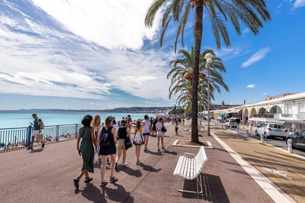 Ponchette - Independent House Promenade Des Anglais Nice Bagian luar foto