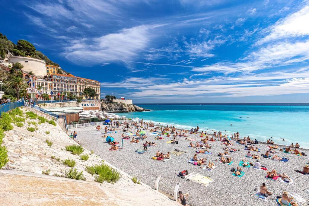 Ponchette - Independent House Promenade Des Anglais Nice Bagian luar foto