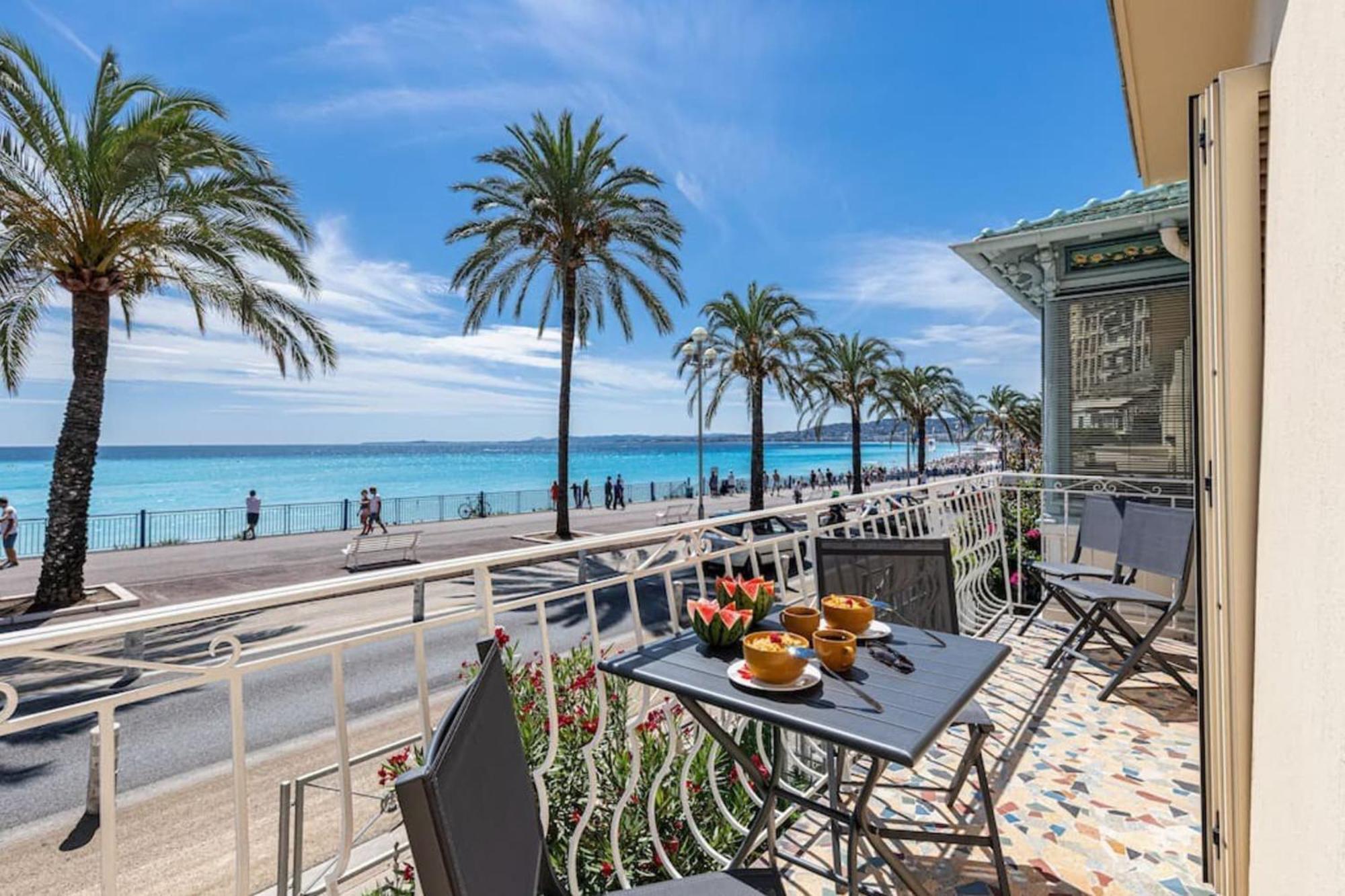 Ponchette - Independent House Promenade Des Anglais Nice Bagian luar foto
